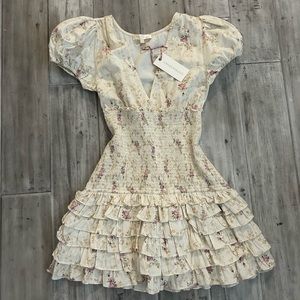 LoveShackFancy Radia Mini Dress
